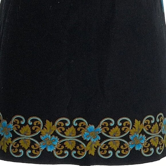 Vintage Free People Lost In Paradise Metallic Velvet Mini Dress Valentines SZ 2 - Picture 4 of 16